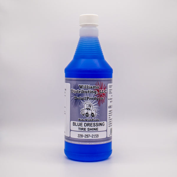 Blue Dressing Tire Shine – Williams Distributing